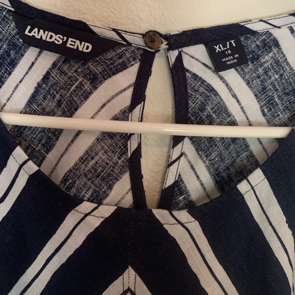 New! Land’s End 100% linen dress